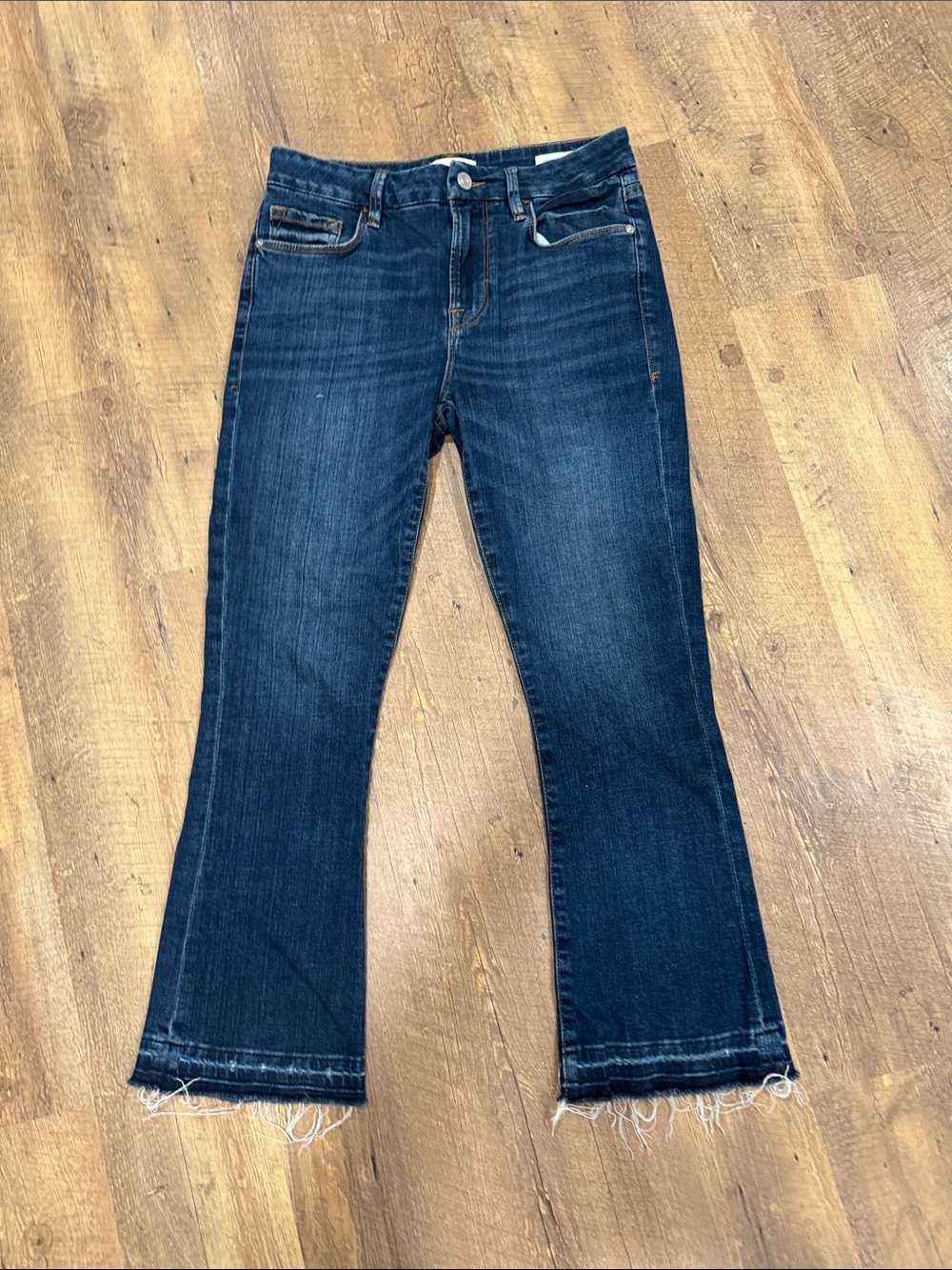Frame Denim Women's Dark Blue Flare Jeans